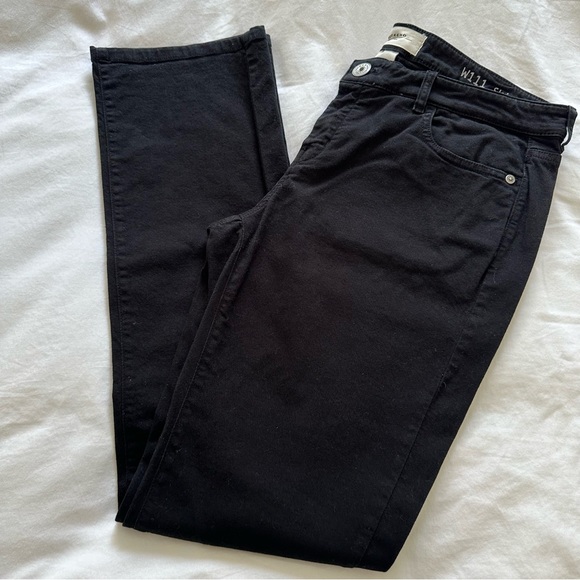 Weekend Max Mara Black Skinny Jeans Size 12 - Picture 1 of 7